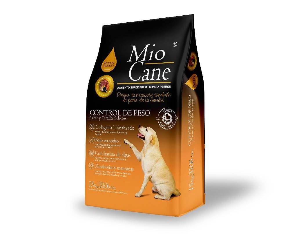 Mio Cane Super Premium Adulto Control De Peso 15Kg