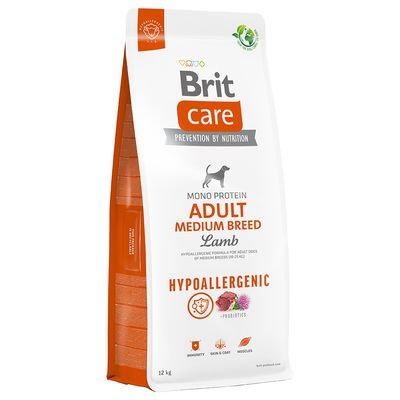 Brit Care Dog Hypoallergenic Adulto Medium Breed Lamb 12Kg - Imagen 2