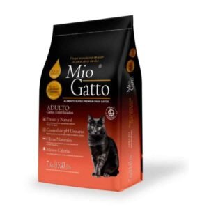 Mio Gatto Adulto Esterilizados Alimento Seco Gato 7Kg