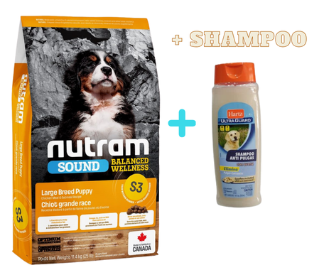 Nutram S3 Large Breed Puppy 11.40 Kg